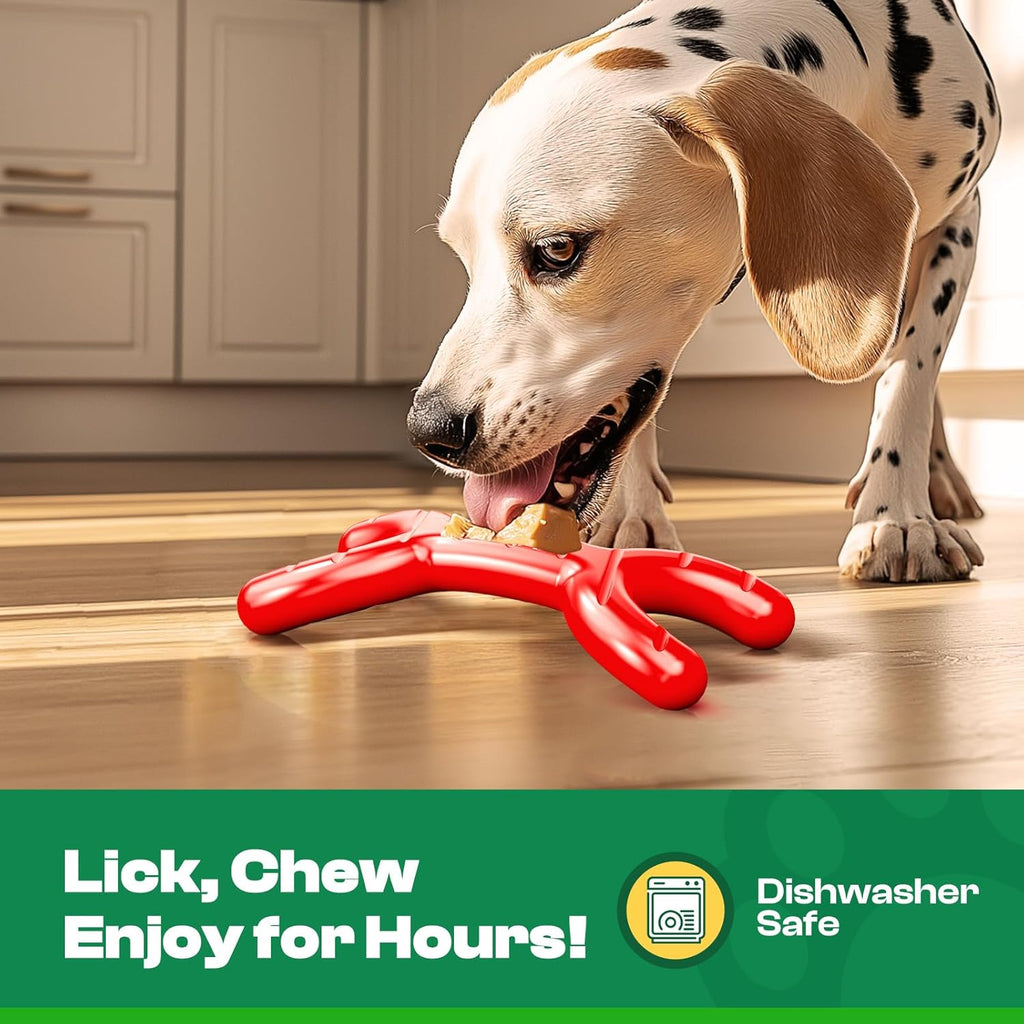 Dog Toys for Aggressive Chewers - Heavy Duty Chew Proof Durable Toy for Large Breed Dogs, Interactive Tough Nylon Bone for Boredom Relief & Mental Stimulation